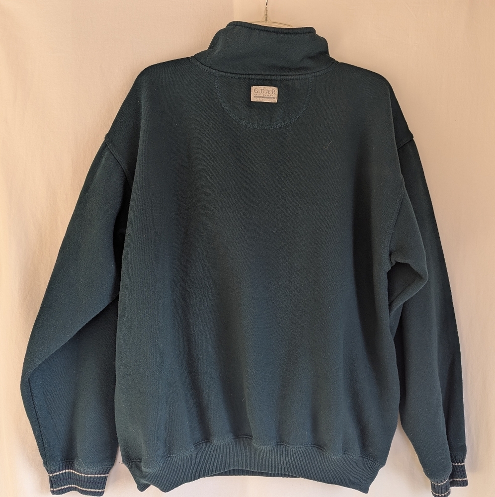 Vintage Hilton Head Island South Carolina Sweatshirt Sz L Pullover Sweater Green - Picture 2 of 5